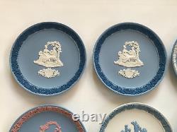 10 Wedgwood Jasperware Valentine Plates