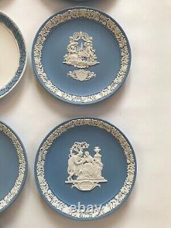 10 Wedgwood Jasperware Valentine Plates