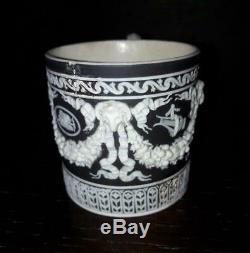 18th Century Wedgwood Dark Jasper / Jasperware Can Cup