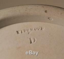1901 WEDGWOOD milk pitcher jasperware antique english pottery vtg blue