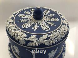 19th Century Jasper Ware Blue Cheese Dome