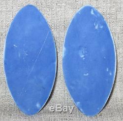 2 Early Wedgwood Blue Jasperware Medallions