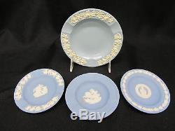 31pc Mixed Lot Wedgwood CREAM ON LAVENDER (Blue) NEOCLASSIC Jasperware Vases Etc