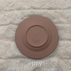 5 Wedgwood Jasperware Pink Pin Dish trinket tray plate vintage joblot