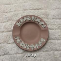 5 Wedgwood Jasperware Pink Pin Dish trinket tray plate vintage joblot