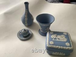 6 x Vintage Wedgwood Jasperware, Bundle, job lot