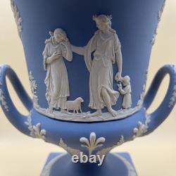 A Wedgwood Jasperware Campana Urn Vase. Exquisite