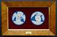 Anna Zinkeisen Wedgwood Jasperware Framed Adam & Eve Medallion Plaque / Art Deco