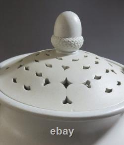 Antique 19th Century Wedgwood Jasperware Pot Pourri Jar & Cover