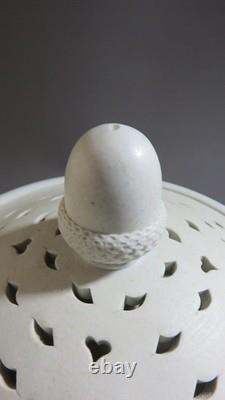 Antique 19th Century Wedgwood Jasperware Pot Pourri Jar & Cover