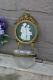 Antique French Wedgwood Jasperware Relief Plaque Porcelain Holy Water Font
