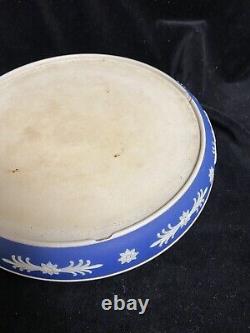 Antique Jasperware Cheese Stilton Dome Blue
