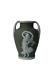 Antique Thomas Wedgwood Green Jasperware Grecian Urn Vases Extremely Rare 1880 C