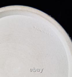 Antique Wedgwood Cobalt Blue Jasperware Neo-Classical Patch Pot Powder Jar