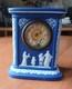 Antique Wedgwood Dark Blue Jasper Ware Clock 1889'r' Restoration Project