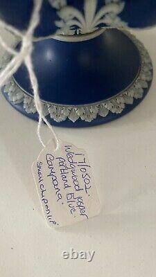 Antique Wedgwood Jasperware Campana Urn Portland Blue (Dark Blue)