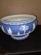 Antique Wedgwood Large Dark Blue Pedestal Fruits Bowl Jasperware