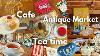 Autumn Caf Stroll In Oxford French Souvenir Tea Time London Antique Market Haul