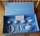 Beautiful New In Box 9 Piece Wedgwood Jasperware Mini Child Size Tea Set Blue