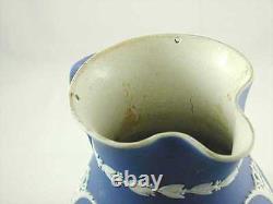 Beautiful Antique Wedgwood Jasperware Cherub Angel Decorated Jug