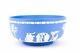 Blue Jasperware Fruit Bowl By Wedgwood