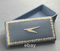 Boac Wedgwood Jasperware Collection Trinket Boxes & Dishes Pin B. O. A. C. Airline