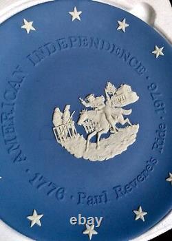 Boxed Wedgwood 200th Anniversary of American Independence (1776-1976) Wall Plate