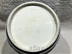 C. 1881 Wedgwood Tri-Color Jasperware Biscuit BarrelINVERTED BELLPANATHENEA