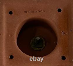 C1820 Wedgwood Brown On Terracotta Jasper Neoclassical Dancing Hours Lidded Vase