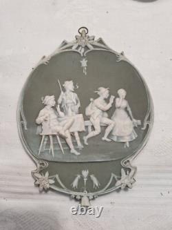 Collection 8 Pieces Wedgewood Jasperware Stoneware