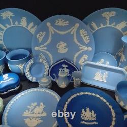 Collection of 29 Wedgwood Jasper Ware items