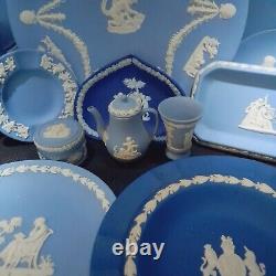 Collection of 29 Wedgwood Jasper Ware items