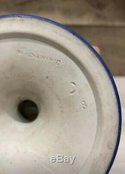 Dipped Wedgwood Jasper Vase Ware C1810 Extremely Rare #382 Garlands Festoon