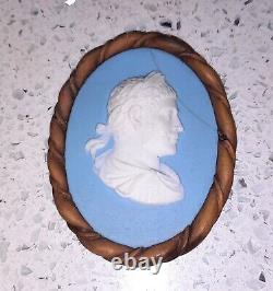 Early Wedgwood Jasper / Jasperware English Porcelain Panel HELIOGABABUS