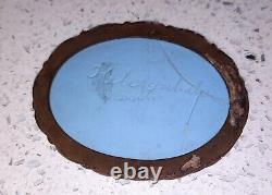 Early Wedgwood Jasper / Jasperware English Porcelain Panel HELIOGABABUS