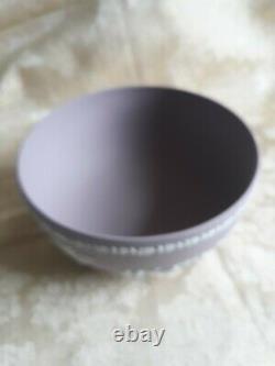 Exquisite Wedgwood Lilac Jasperware 8 Centerpiece Sacrifice Bowl
