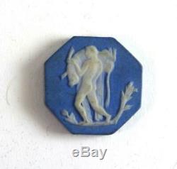 Fine Antique Wedgwood Double Sided Miniature Jasperware Medalion Token Plaque