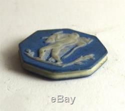 Fine Antique Wedgwood Double Sided Miniature Jasperware Medalion Token Plaque