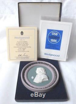 Four Colour Josiah Wedgwood Jasperware Medallion Plaque Jasperware Ltd Edition
