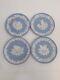 Four Wedgwood British Bird Series Plates 17cm Diameter