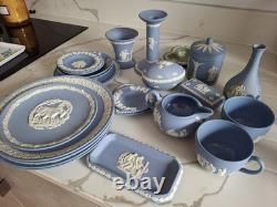 Jasperware Wedgewood Collection 23 piece set Unknown Manufacture Date
