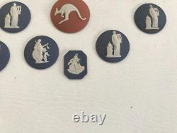 Job Lot Of 19 Wedgwood Jasperware Cameo's