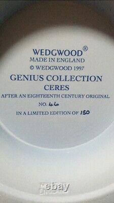Mega Rare Wedgwood Ceres & Cybele Candlestick. Limited Edition Of 150 Boxed- COA
