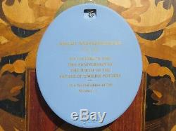 Multi-Color Jasper Ware Limited Edition 250th Birth of Josiah Wedgwood Medallion