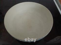 PRESTIGE EX LARGE WEDGWOOD BLUE JASPERWARE JASPER DANCING HOURS SLIPWARE 10 ins