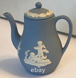 Private Listing Both Pink & Blue Wedgwood Mini Tea Sets Jasperware