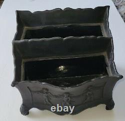 RARE Wedgwood Jasperware Black Basalt Bough Pot 1763-1790 William Keeling