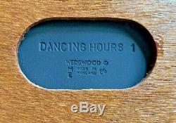 RARE Wedgwood Jasperware Dancing Hours 1 Framed Plaque