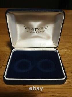 Rare Ltd Ed Wedgwood Silver Jasperware Royal Wedding Boxes 208/500 With C. O. A