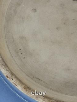 Rare Nineteenth Century Wedgwood Jasperware Jardiniere With Tray, Antique